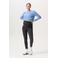 Noppies maternity zwangerschaps cropped trui blauw gebreid
