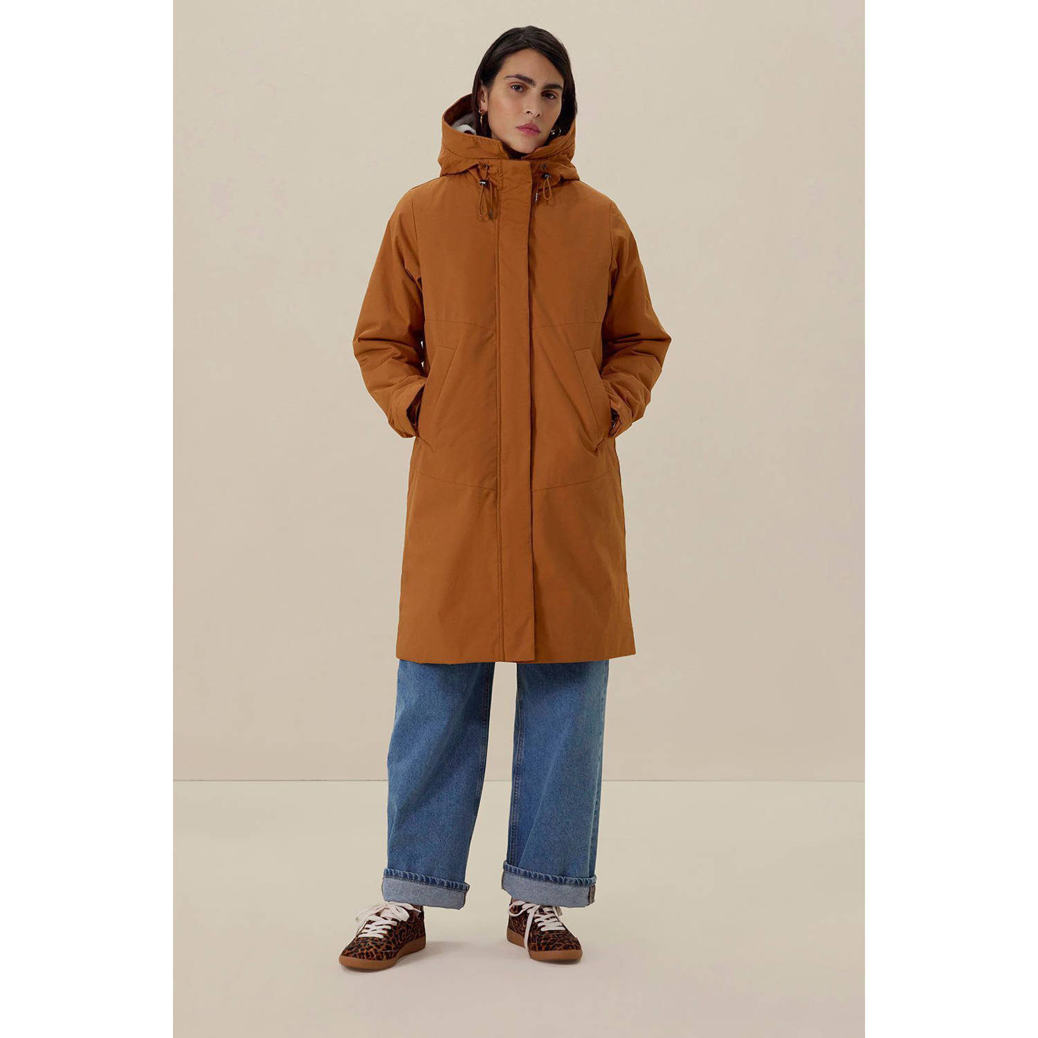 Sissy-Boy winterjas donker oranje