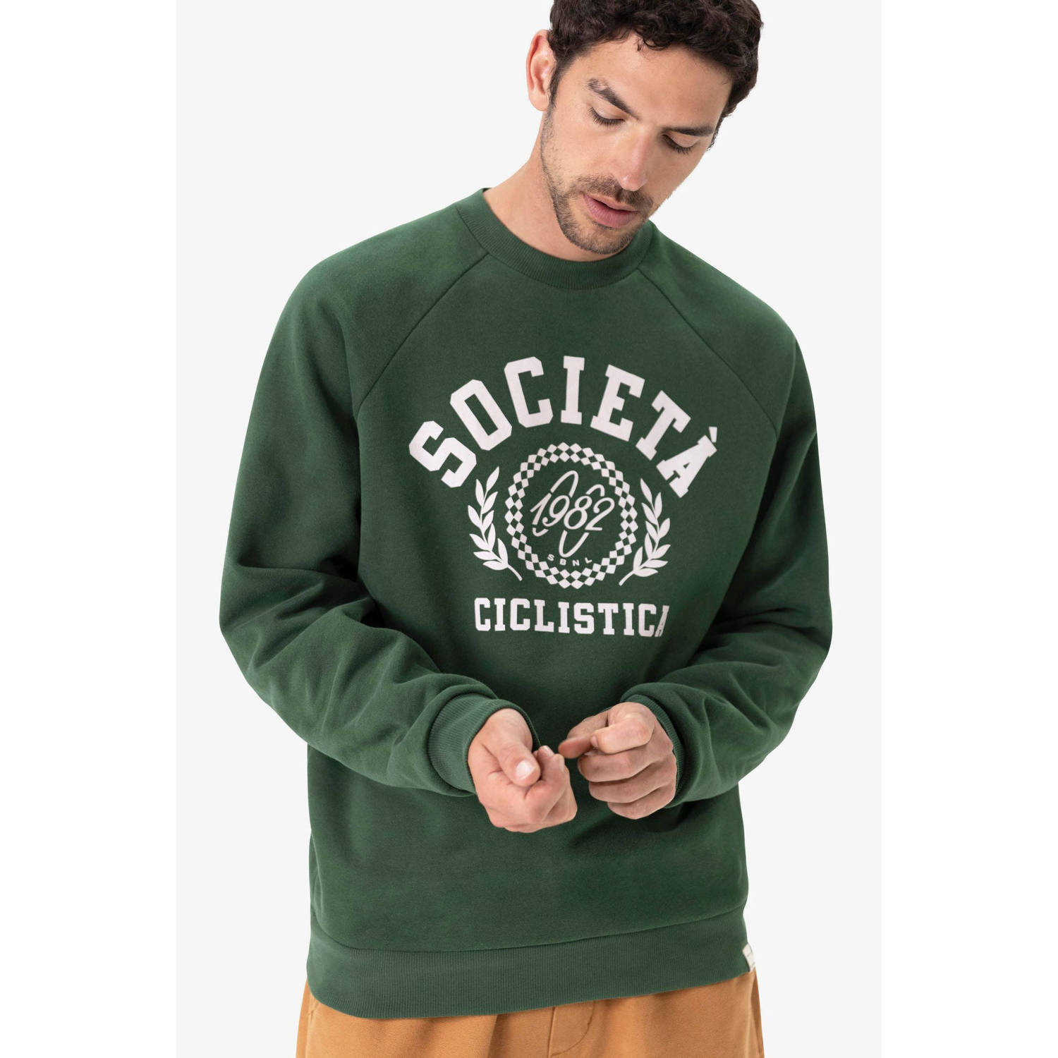 Sissy-Boy sweater donkergroen
