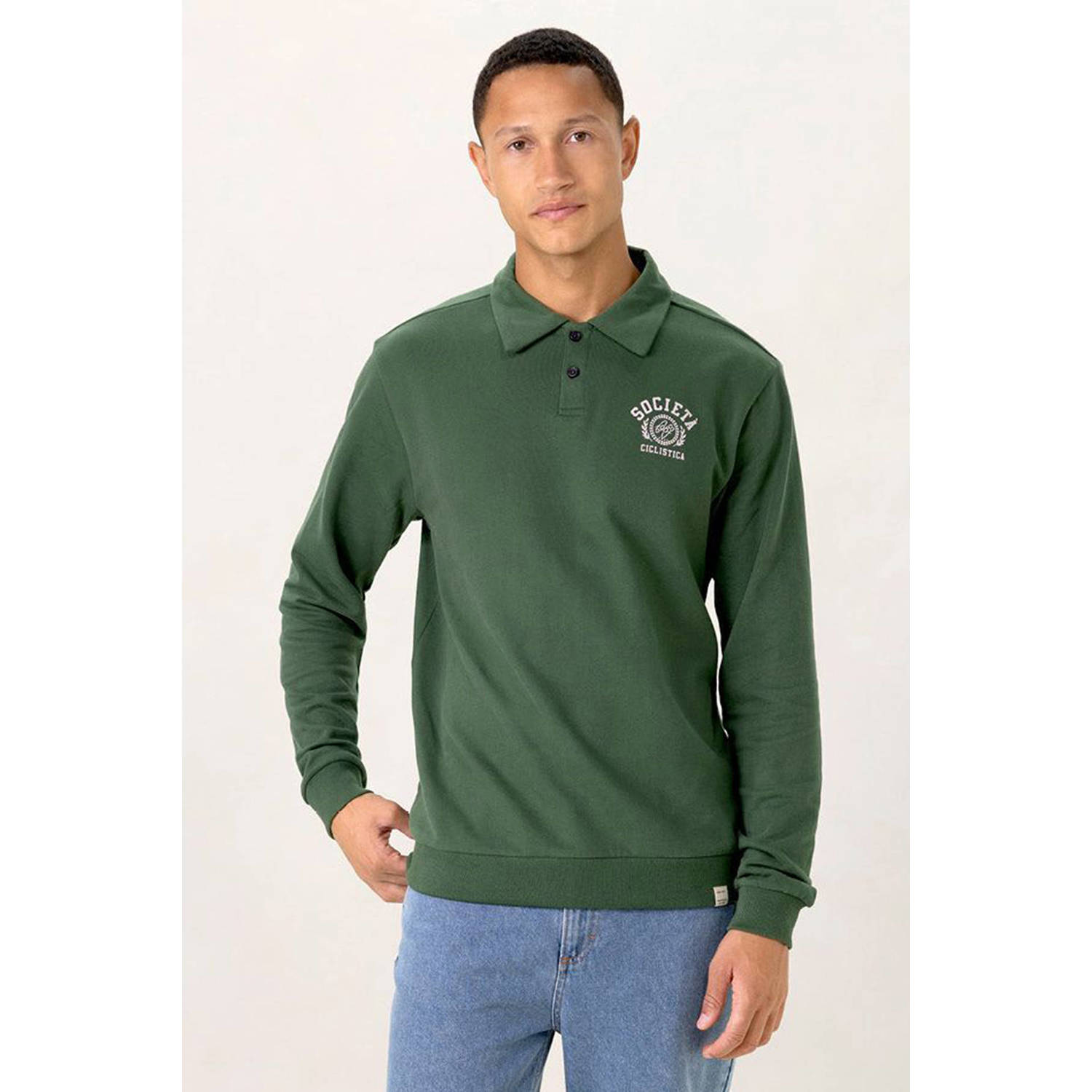 Sissy-Boy sweater donkergroen