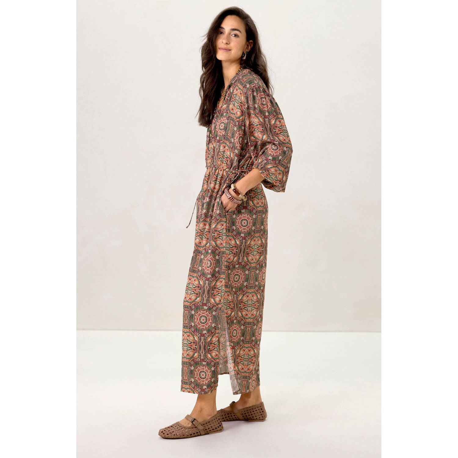 Sissy-Boy midi jurk met lurex multi
