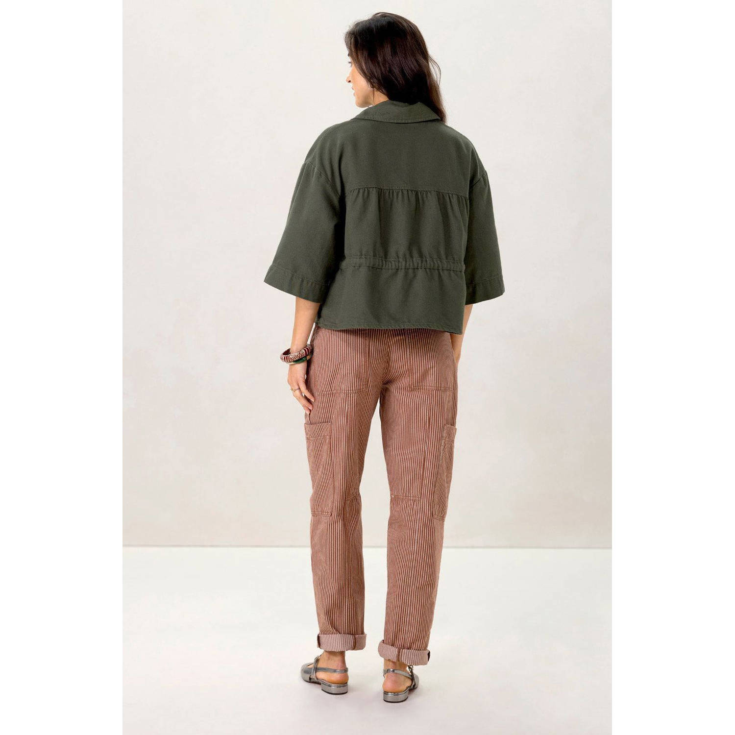Sissy-Boy wide leg jeans bruin