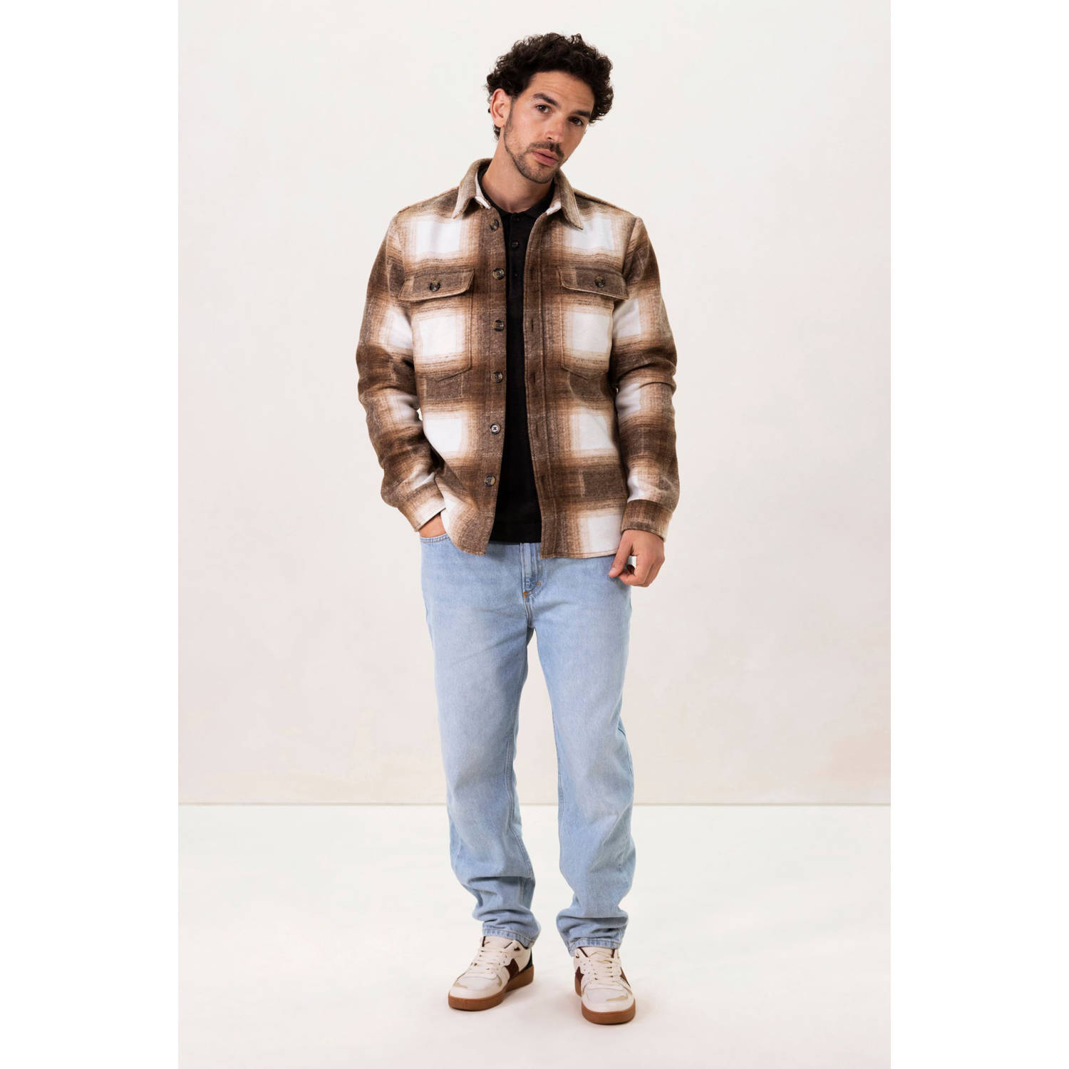 Sissy-Boy overshirt bruin