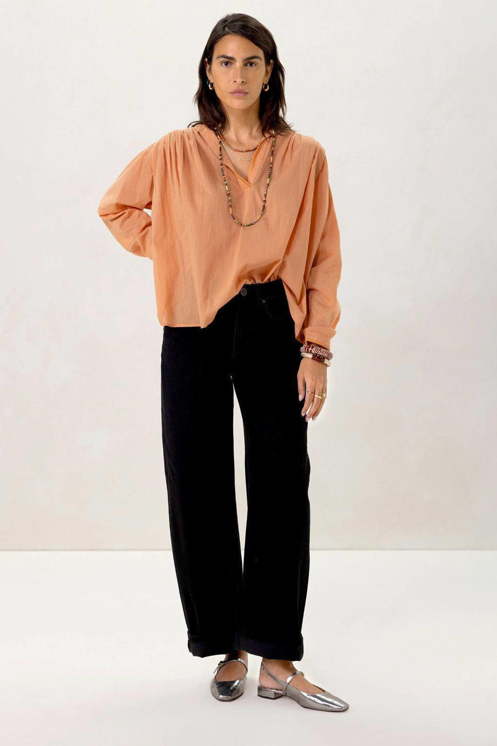 Sissy-Boy blousetop oranje