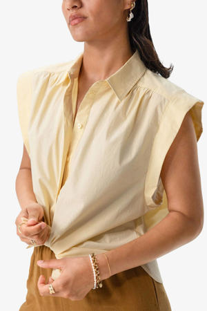 blouse lichtgeel
