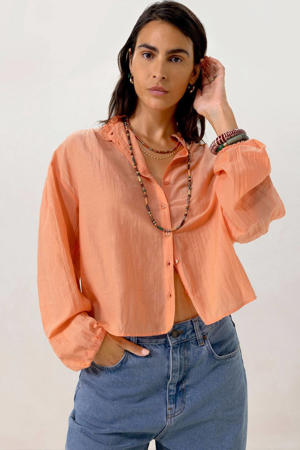 blouse oranje