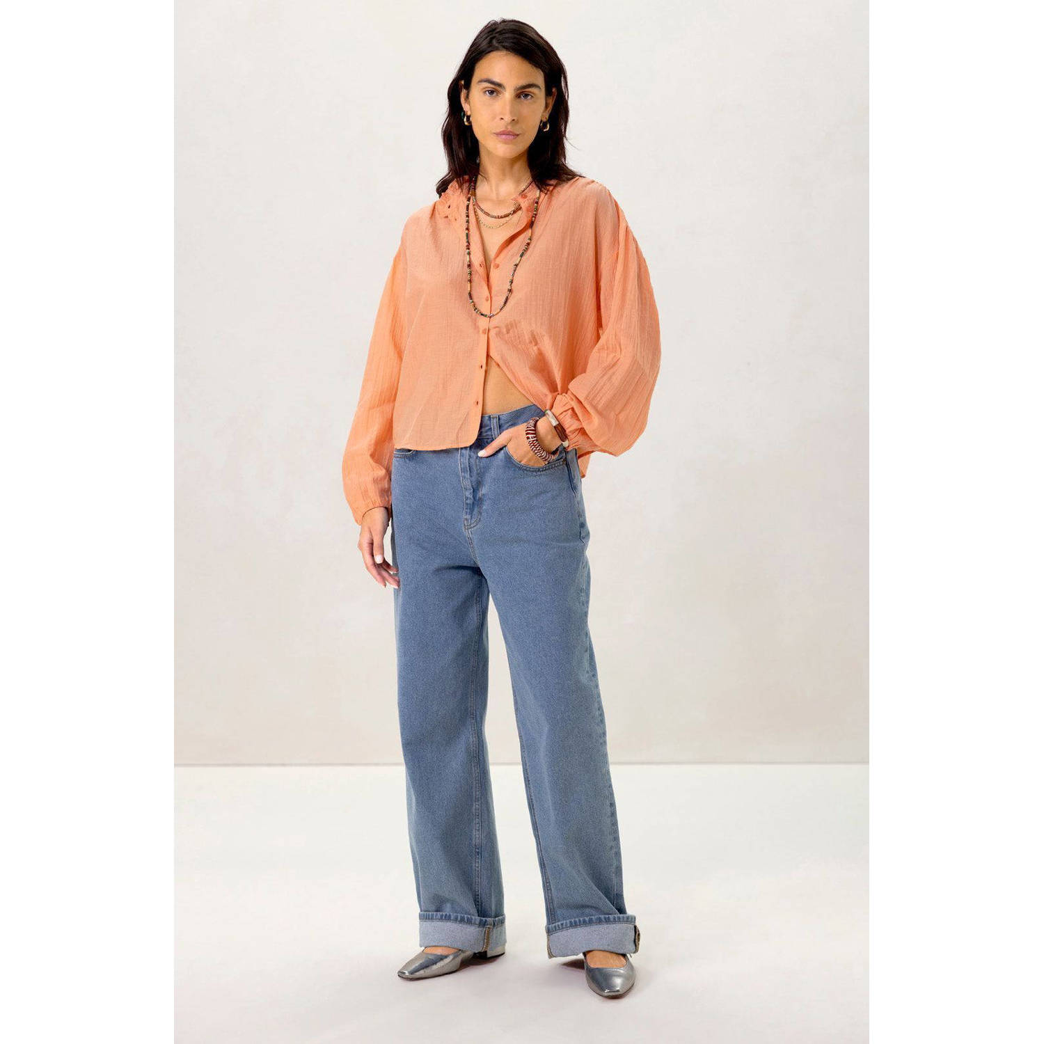 Sissy-Boy blouse oranje