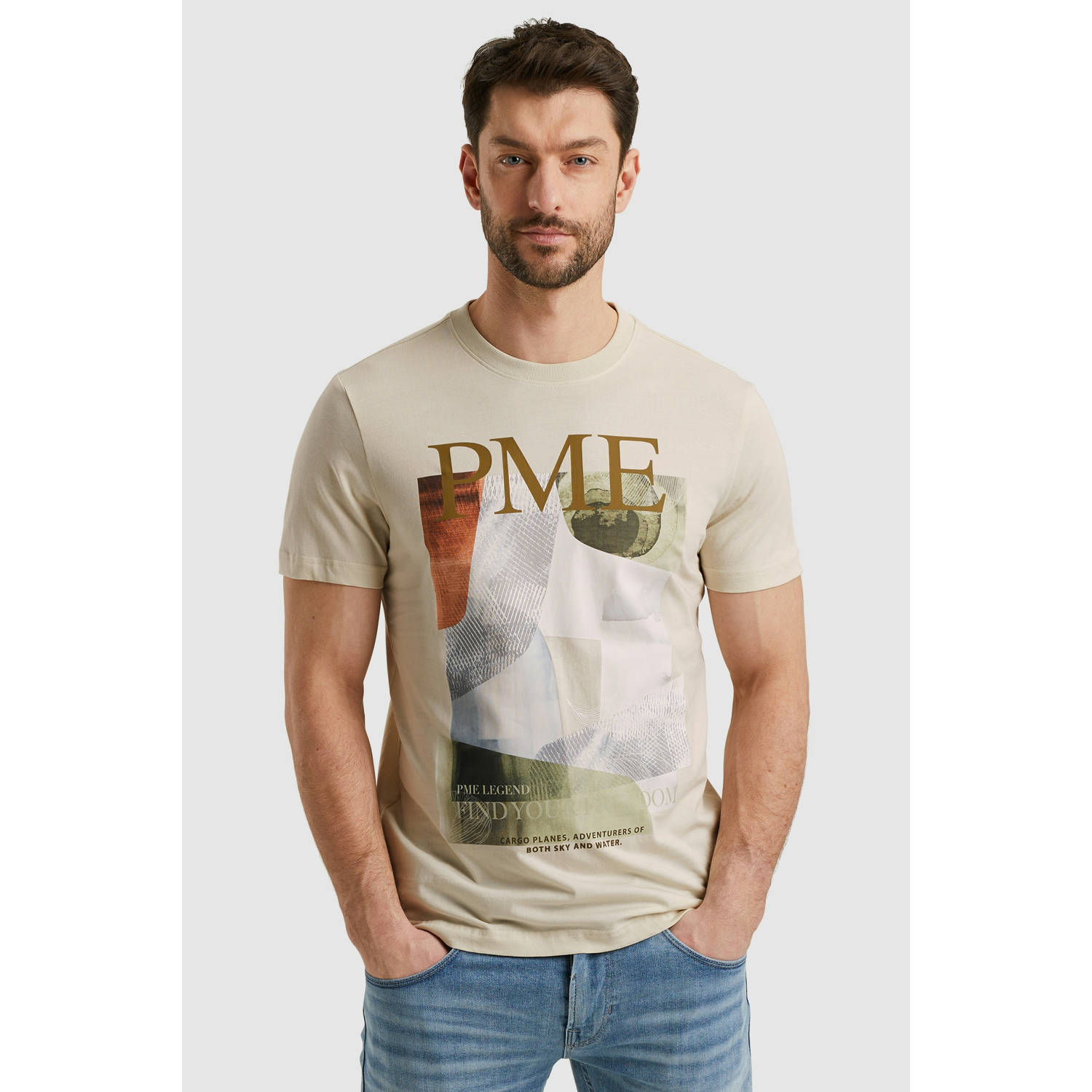 PME LEGEND T-shirt met artwork