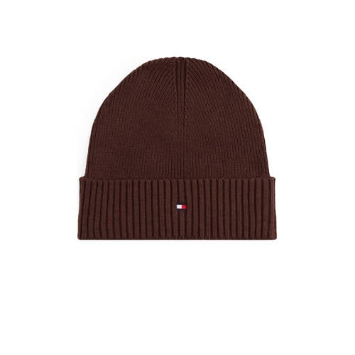 Tommy Hilfiger muts TH Flag bruin afbeelding