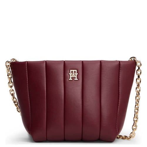 Tommy Hilfiger crossbody tas Grace Mini donkerrood afbeelding