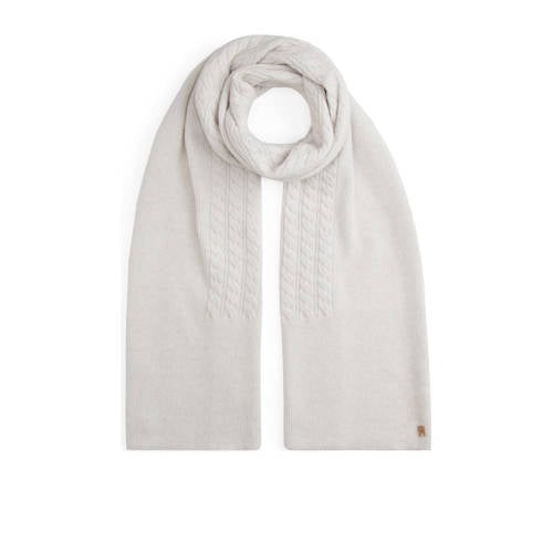 Tommy Hilfiger sjaal TH Elevated ecru afbeelding