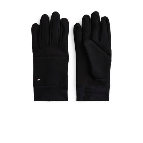 Tommy Hilfiger handschoenen TH Corp zwart afbeelding