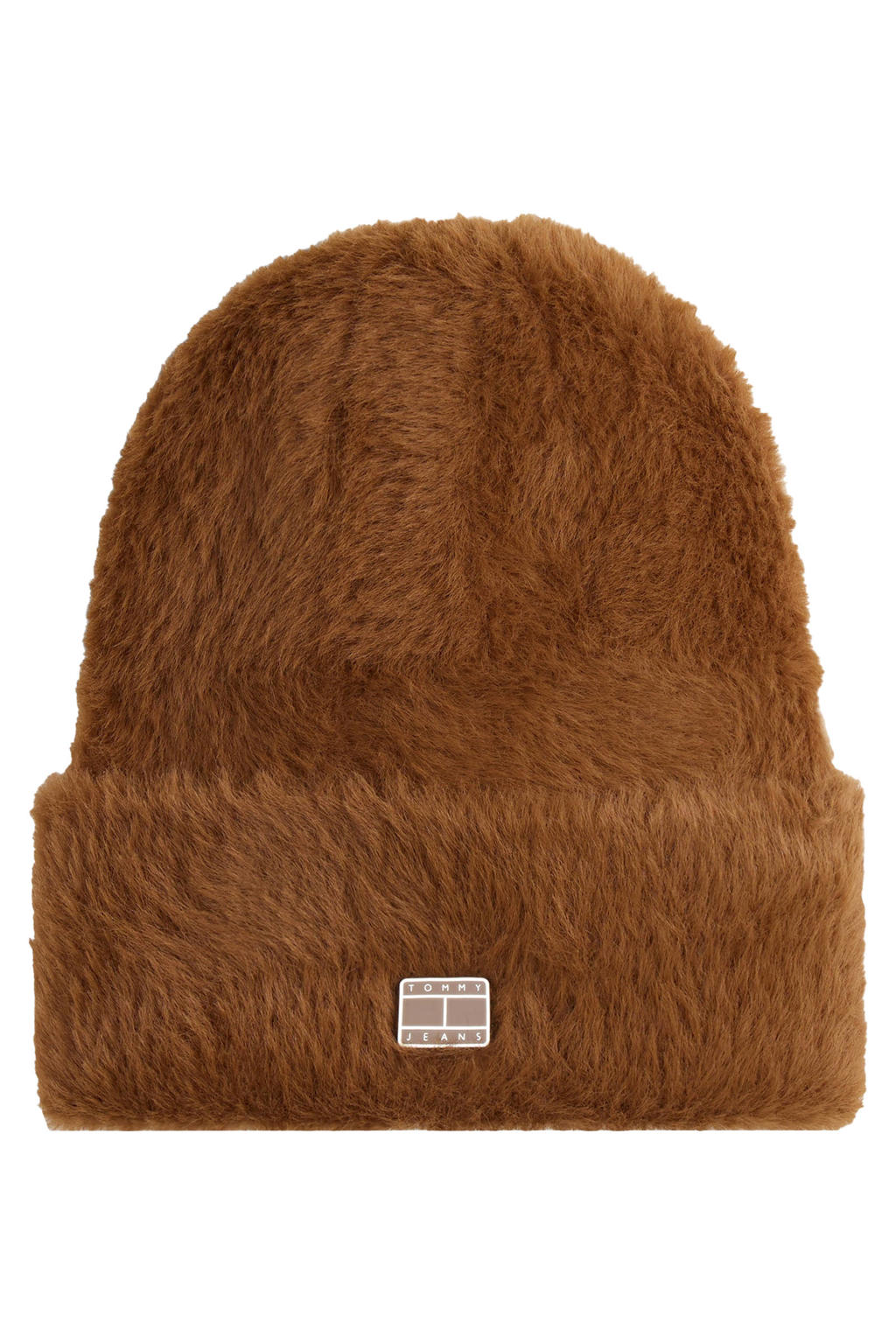 Tommy Jeans fluffy muts TJW Heritage camel
