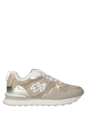 sneakers beige/goud