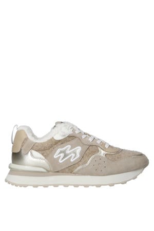 sneakers beige/goud