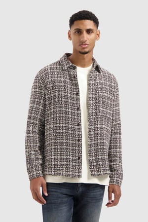 overshirt donkerbruin