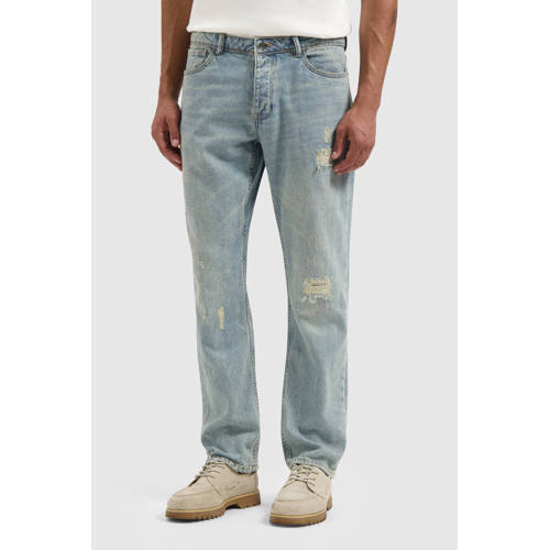 Pure Path Eric regular fit jeans blauw afbeelding