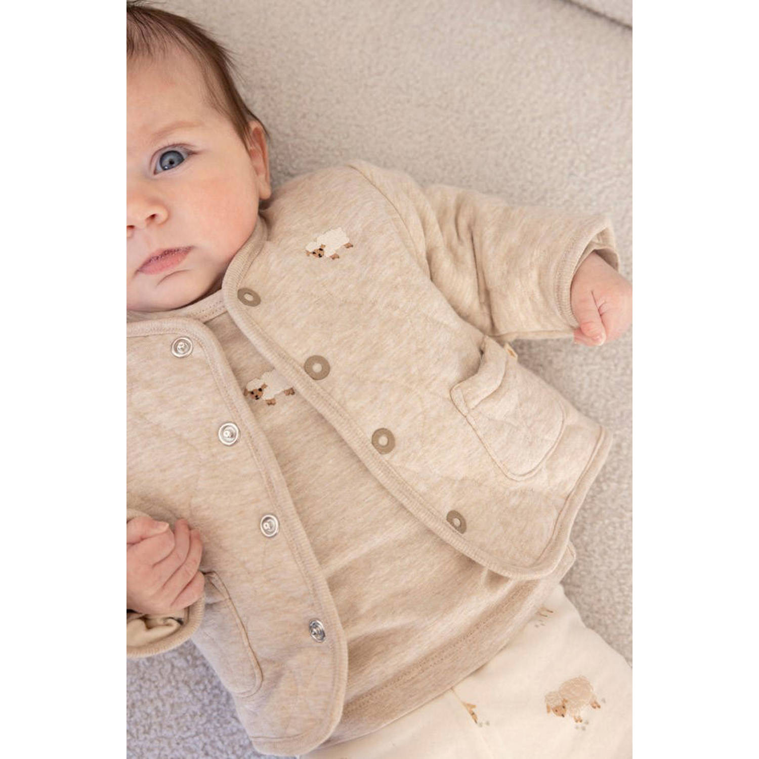 Feetje longsleeve beige