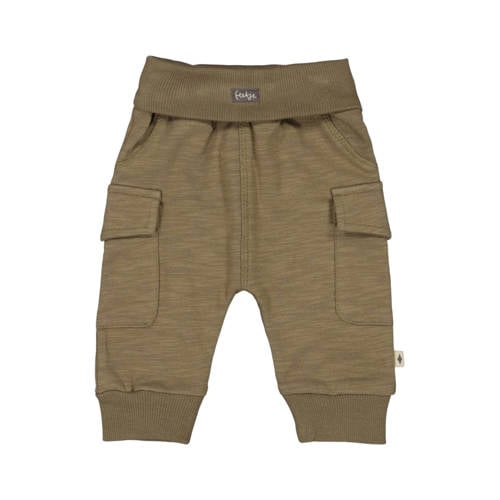 Feetje casual broek Rawrsome olijfgroen afbeelding