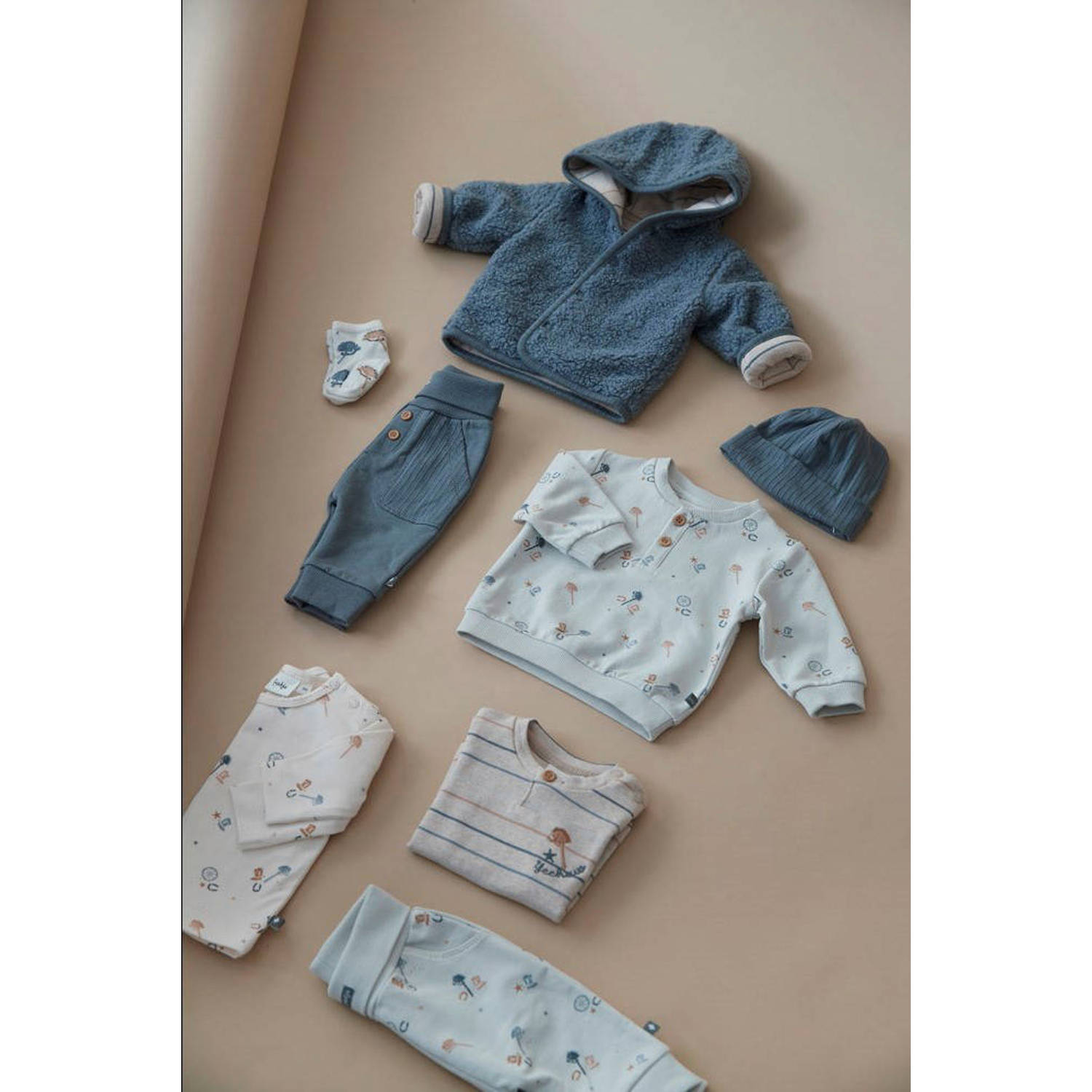 Feetje longsleeve beige