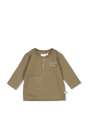 longsleeve Rawrsome olijfgroen