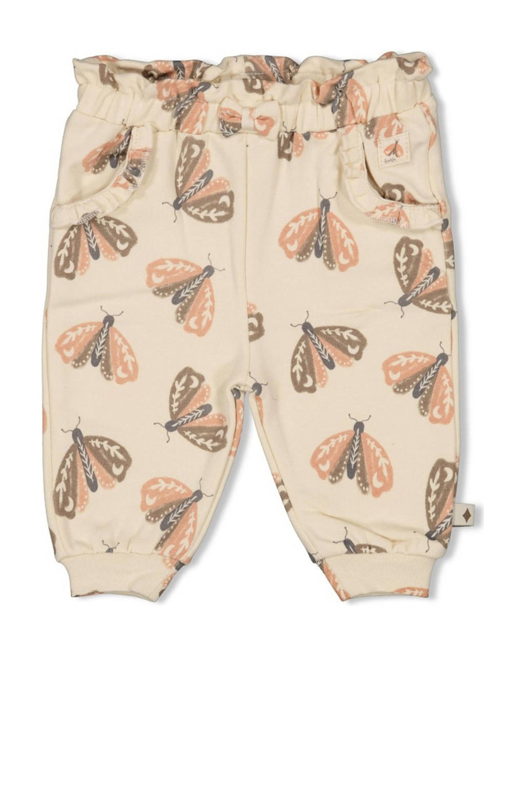 Ecru meisjes Feetje regular babybroek Dancing In The Moonlight