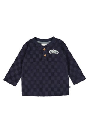 longsleeve Let's Go blauw