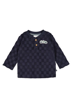 longsleeve Let's Go blauw