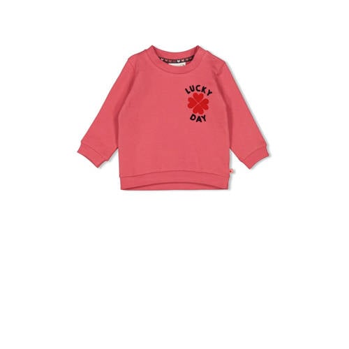 Feetje sweater Queen of Hearts roze afbeelding