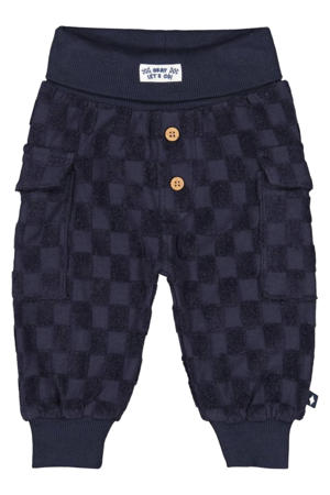 regular casual broek blauw