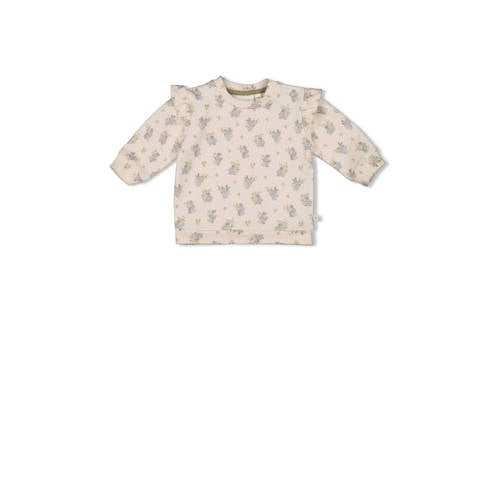 Feetje sweater Fields of Green ecru afbeelding