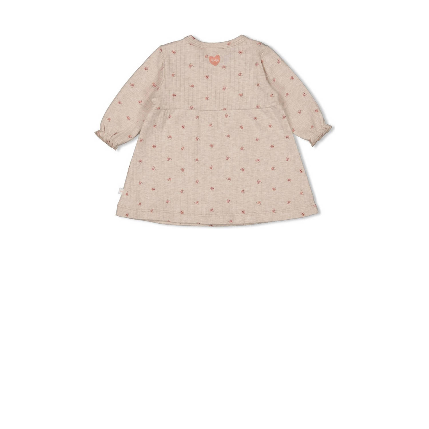 Feetje korte jurk beige