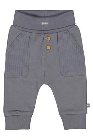 regular casual broek grijsblauw