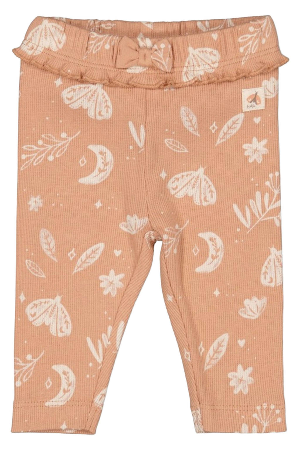 Zalmkleurige meisjes Feetje regular babybroek Dancing In The Moonlight
