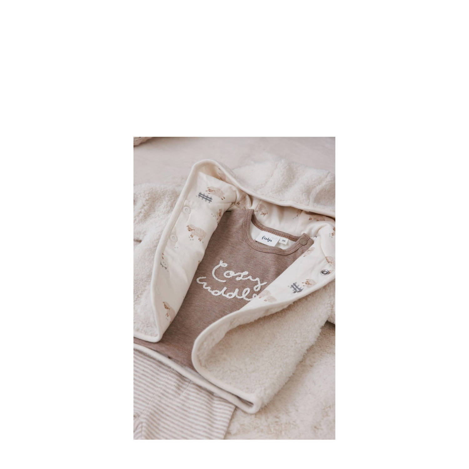 Feetje longsleeve bruin