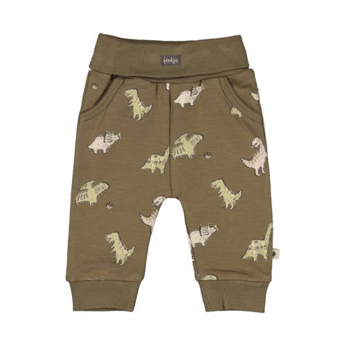Feetje casual broek Rawrsome olijfgroen afbeelding