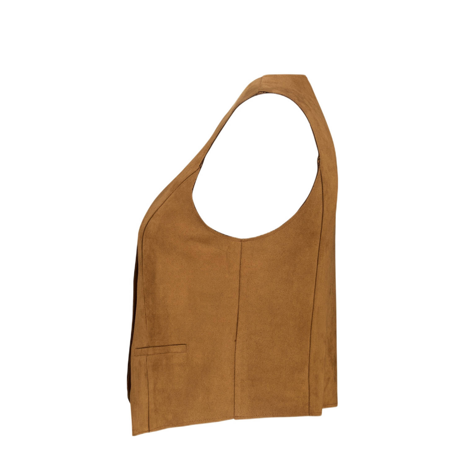 MS Mode gilet cognac