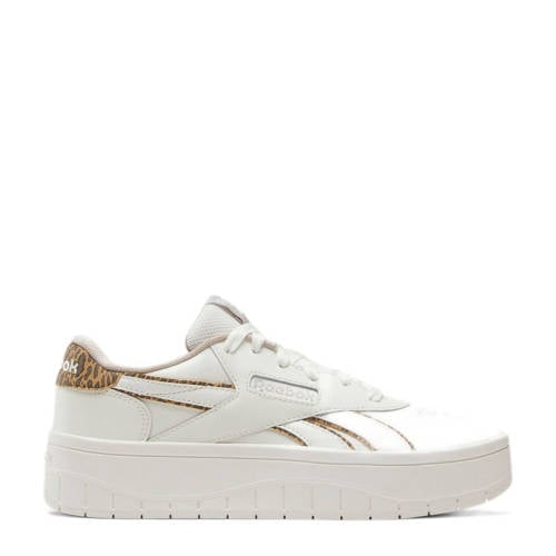 Reebok Court Advance surge sneakers ecru/panter afbeelding