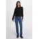 Morgan flared jeans dark blue denim
