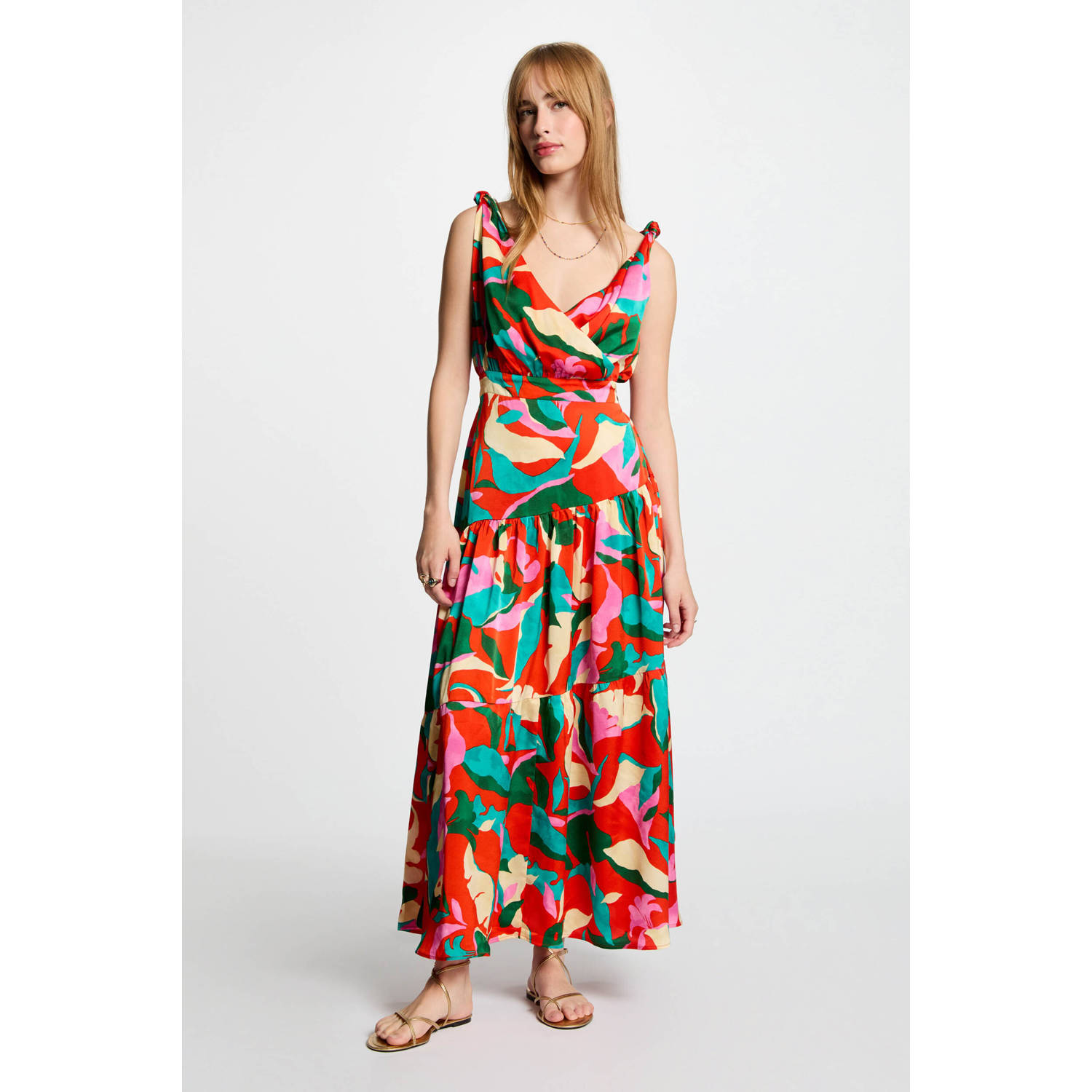 Morgan zomerjurk rood