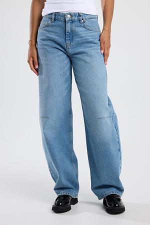 barrel jeans medium blue denim