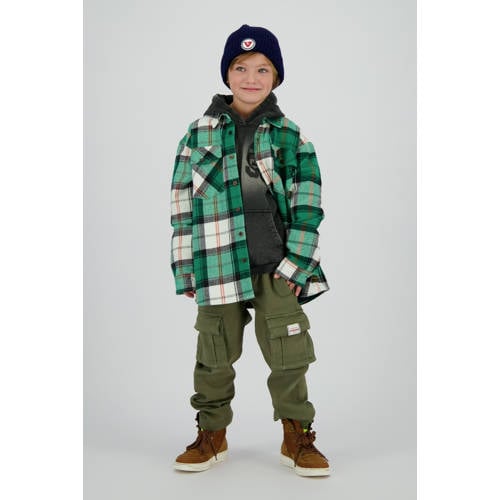 Vingino denim loose casual broek groen afbeelding