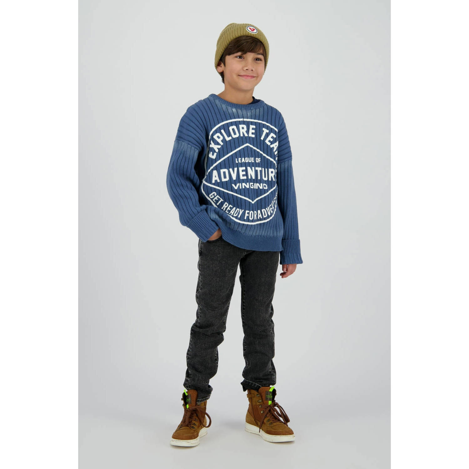 Vingino slim fit jeans black denim