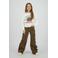 Vingino wide leg jeans bruin