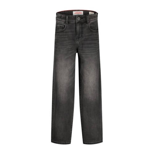 Vingino loose fit jeans black denim afbeelding