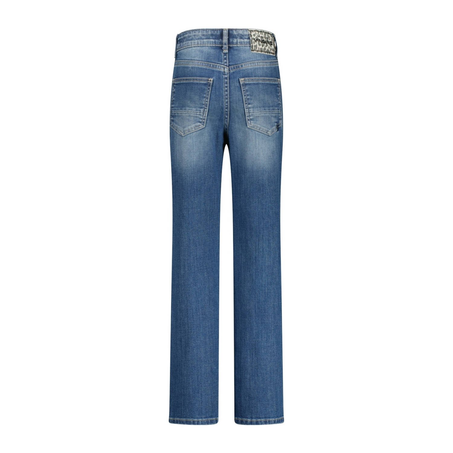 Vingino straight leg jeans medium blue denim