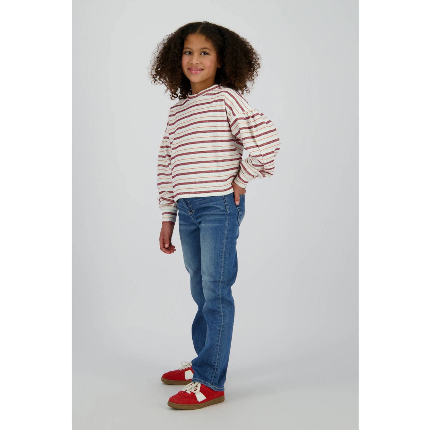 Vingino straight leg jeans medium blue denim
