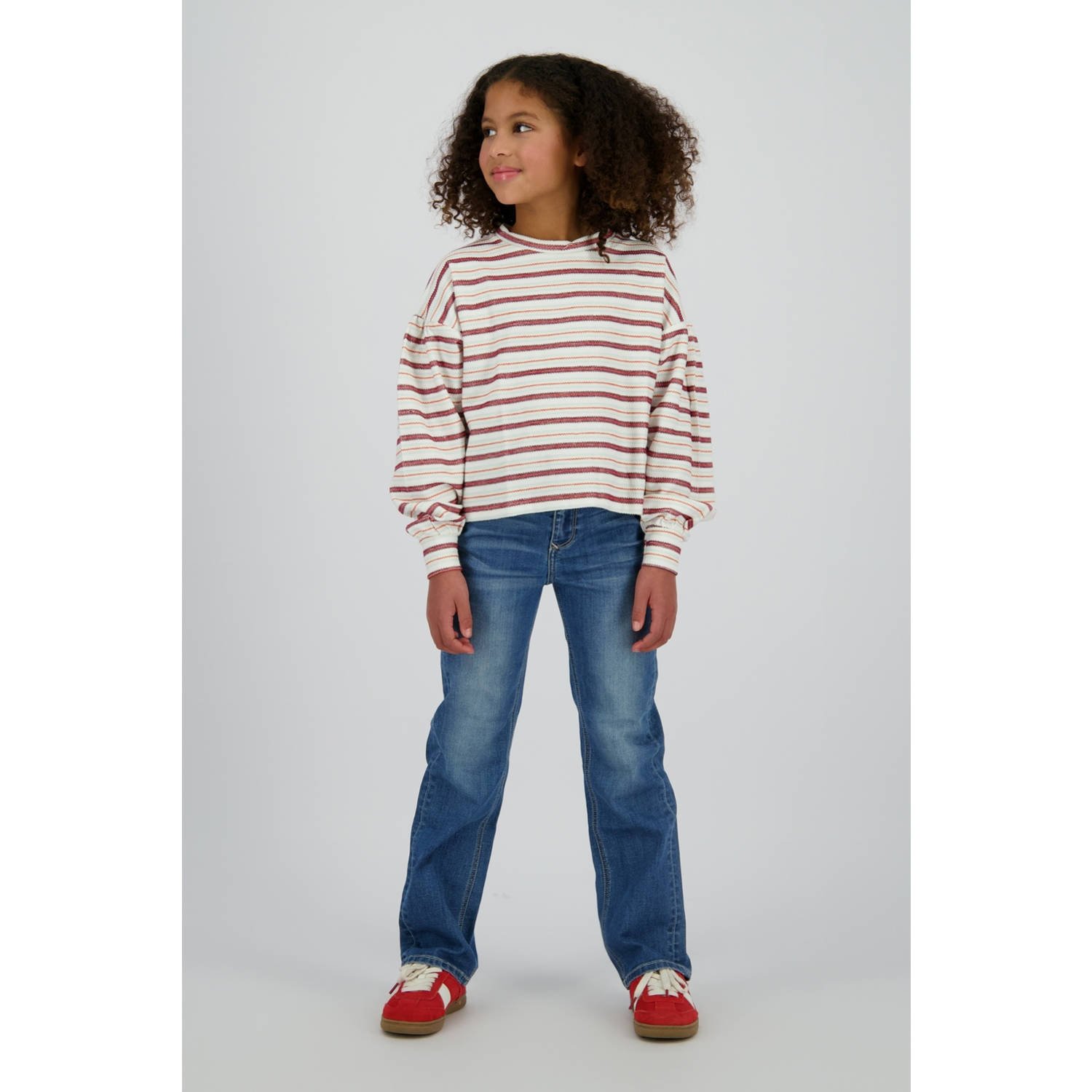Vingino straight leg jeans medium blue denim