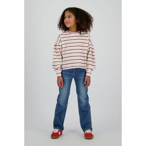 Vingino straight leg jeans medium blue denim afbeelding