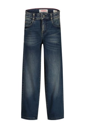 loose fit jeans dark blue denim